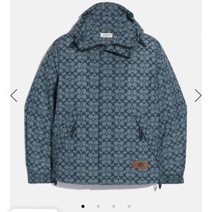 Coach rain parka